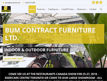Tablet Screenshot of bumcontract.com